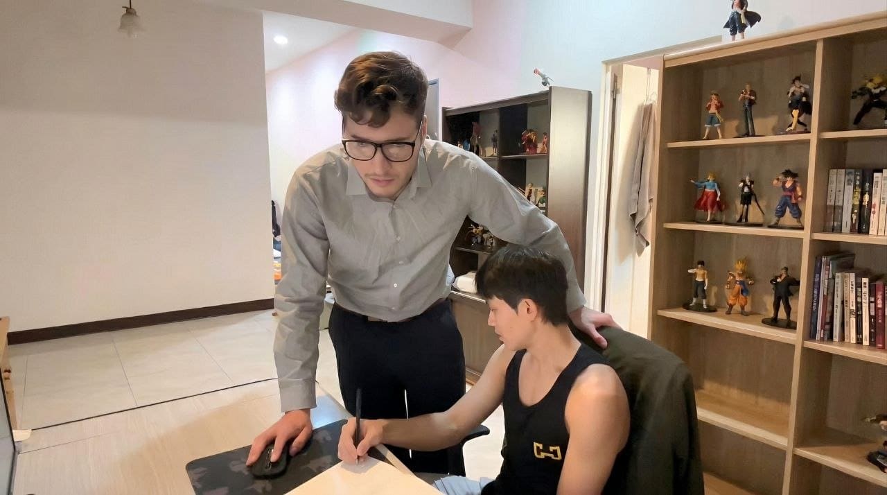English Sexy Tutor - Dean x Cyclops